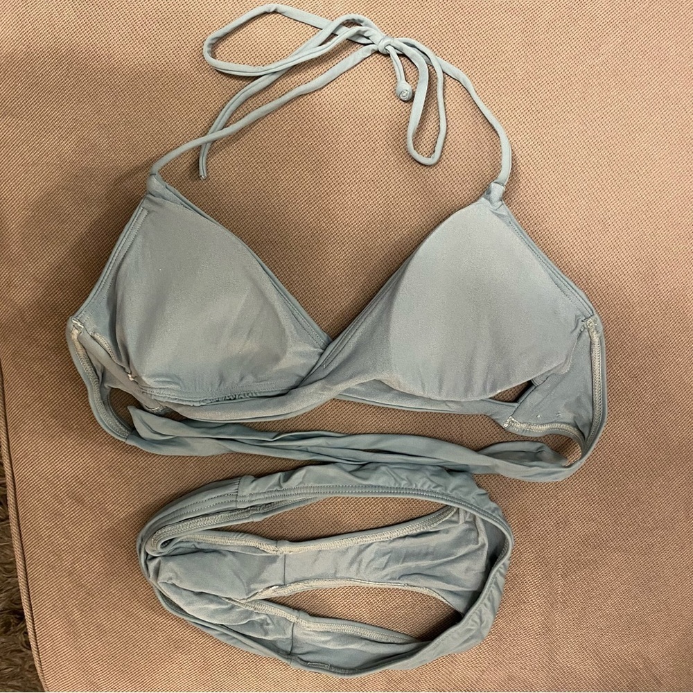 O'NEILL Women's Salt Water Solids Wrap Bikini Set - Picture 9 of 9
